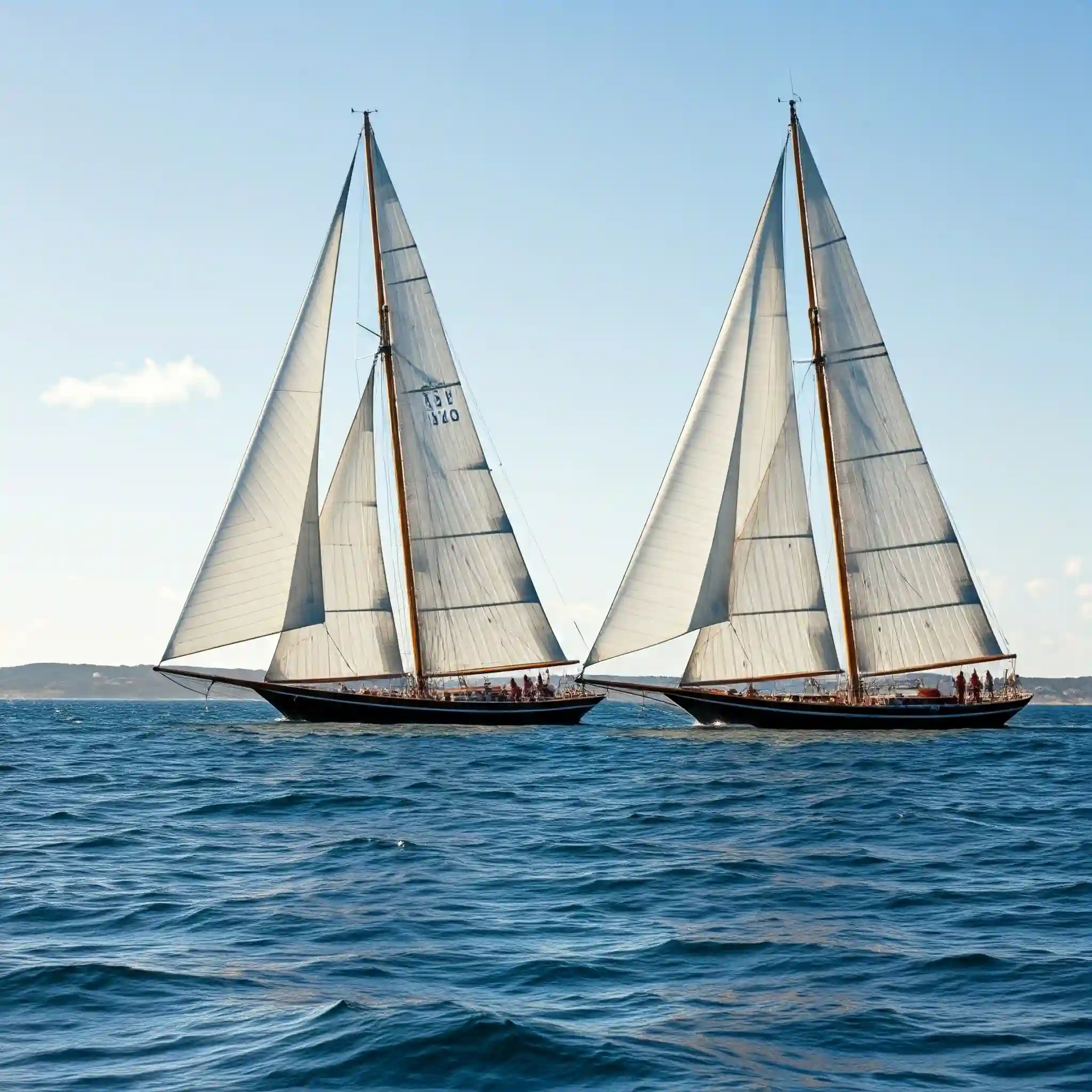 Types of Two-Masted Sailing Boats