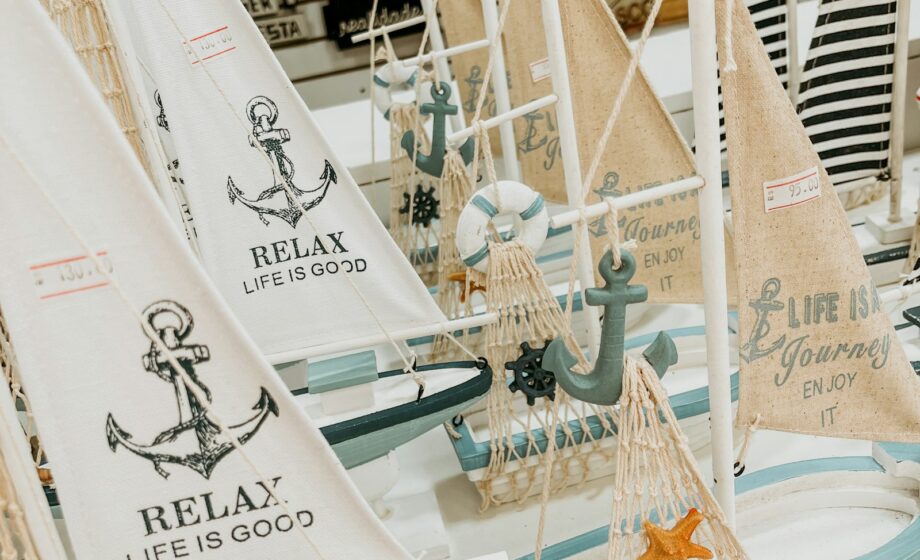 DIY on a Budget coastal decor ideas